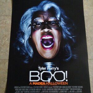 Boo! - A Tyler Perry Madea Film - Movie Poster - Trick or Treat, Fools Version